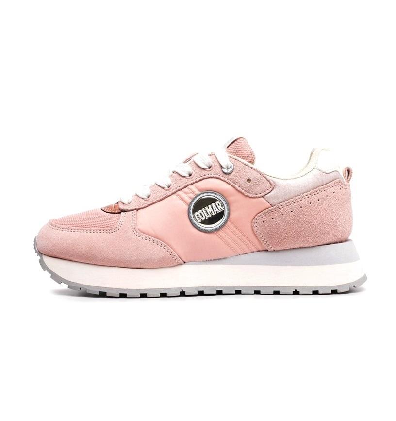 COLMAR Sneakers colmar donna travis authentic 12 cipria p25 TRAVIS AUTHENTIC 121 BLUSH PINK-SILVER 