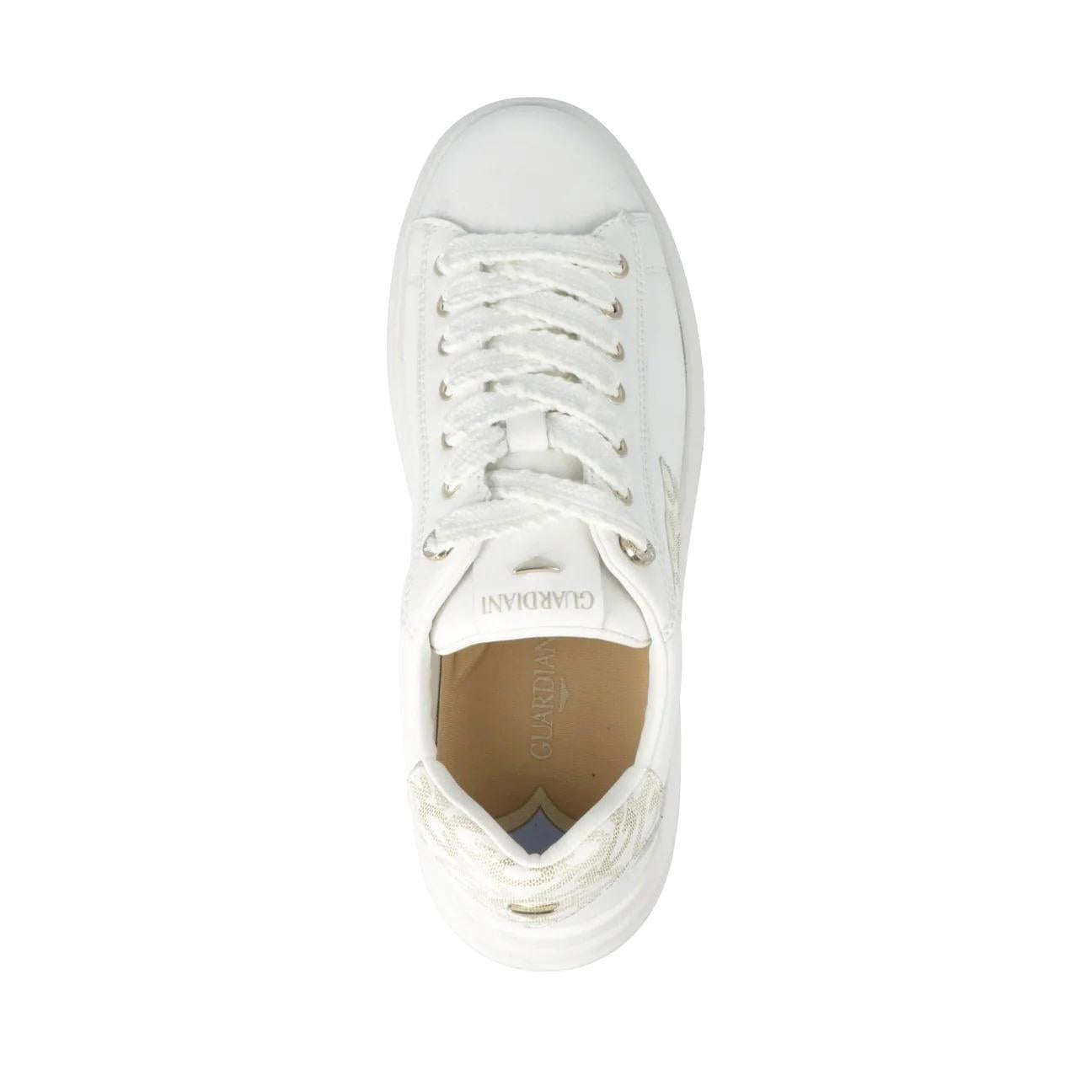 GUARDIANI Sneakers guardiani donna aeris logo white GL61510A 051 AERIS LOGO 