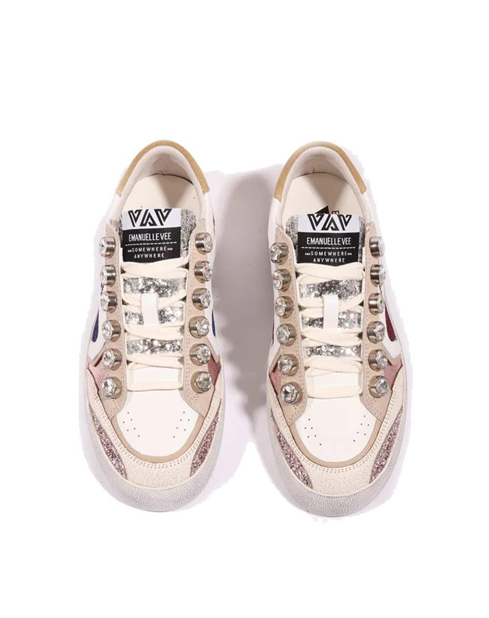 EMANUELLE VEE Sneakers Emanuelle Vee donna Soledad viola <BR/> 461P-900 20 P026K SOLEDAD VIOLET 
