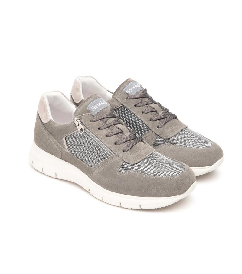 NEROGIARDINI Sneakers nerogiardini uomo e500631u zip fumo p25 E500631U 106 COLORADO FUMO 