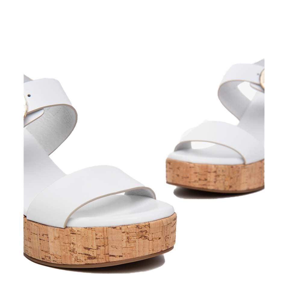 NEROGIARDINI Sandali NeroGiardini donna E410391D bianchi E410391D 707 LOIRA BIANCO 