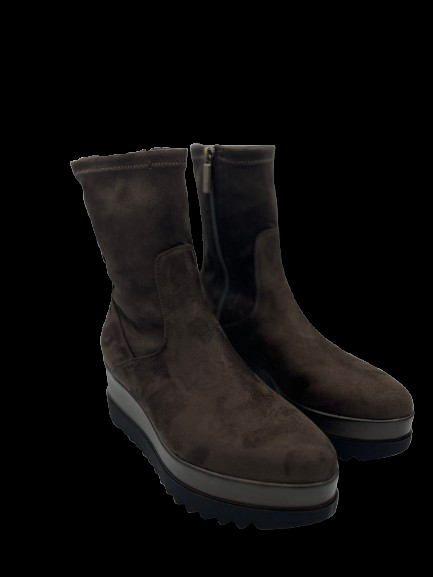 LORENZO MARI Stivaletto Lorenzo Mari clea08 moro A25 CLEA 08 ALCANTARA STR T.MORO 