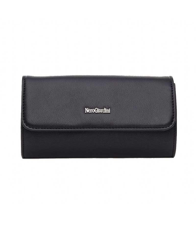 NEROGIARDINI BORSE Borsa NeroGiardini donna E443700DE nera <BR/> E443700DE 100 NAPPA NERO 