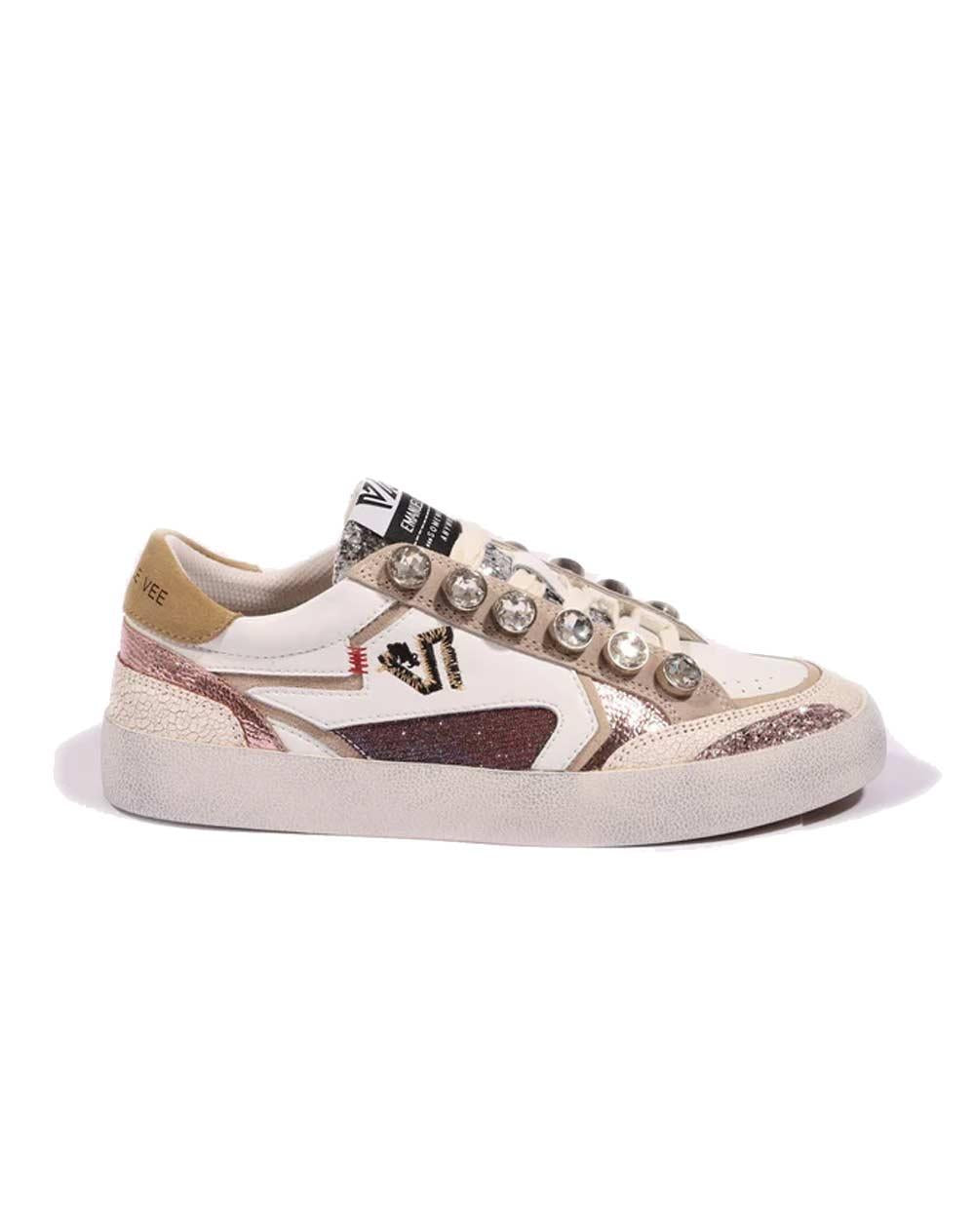 EMANUELLE VEE Sneakers Emanuelle Vee donna Soledad viola <BR/> 461P-900 20 P026K SOLEDAD VIOLET 