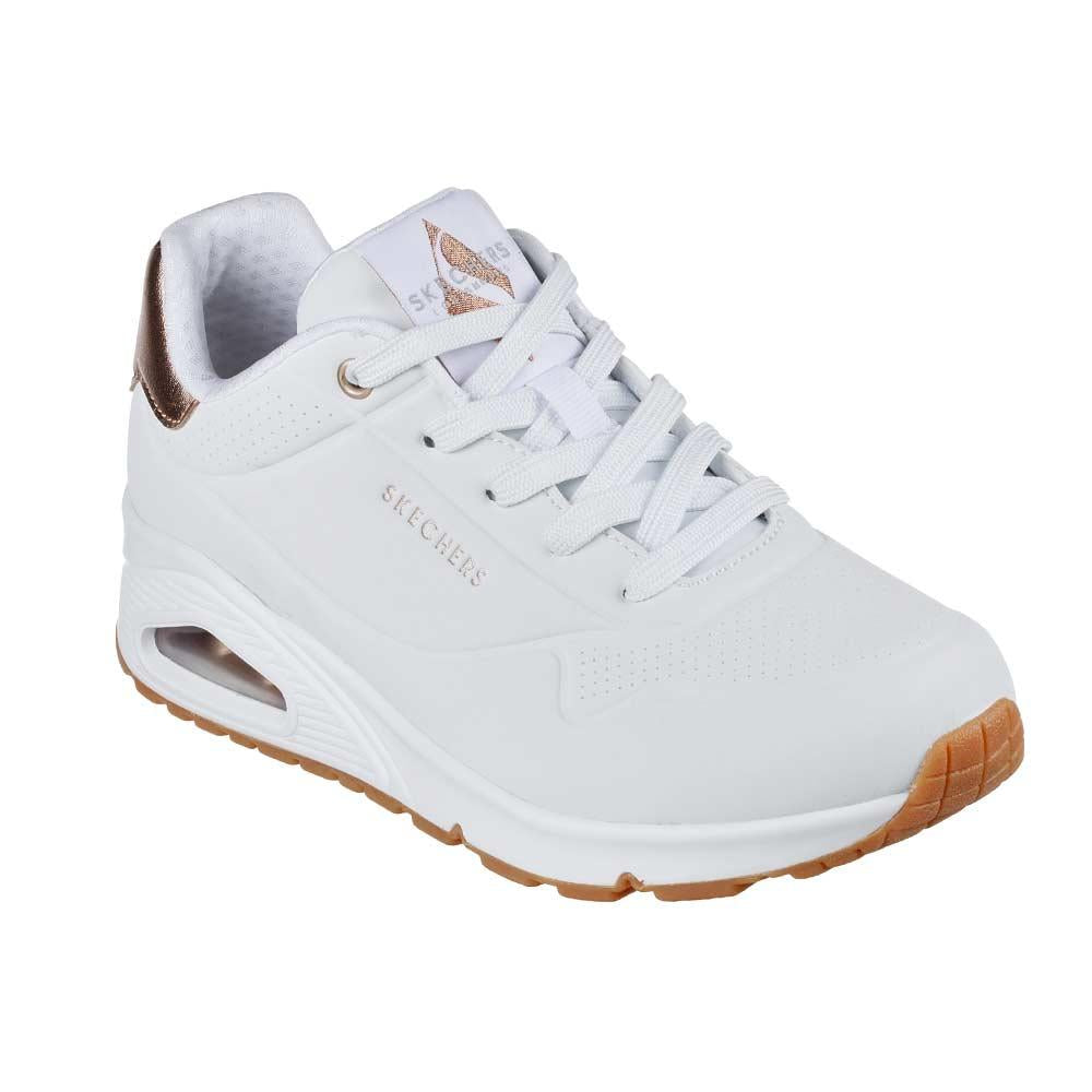 SKECHERS Sneakers Skechers donna 177094 bianche 177094 WHT GOLDEN AIR 