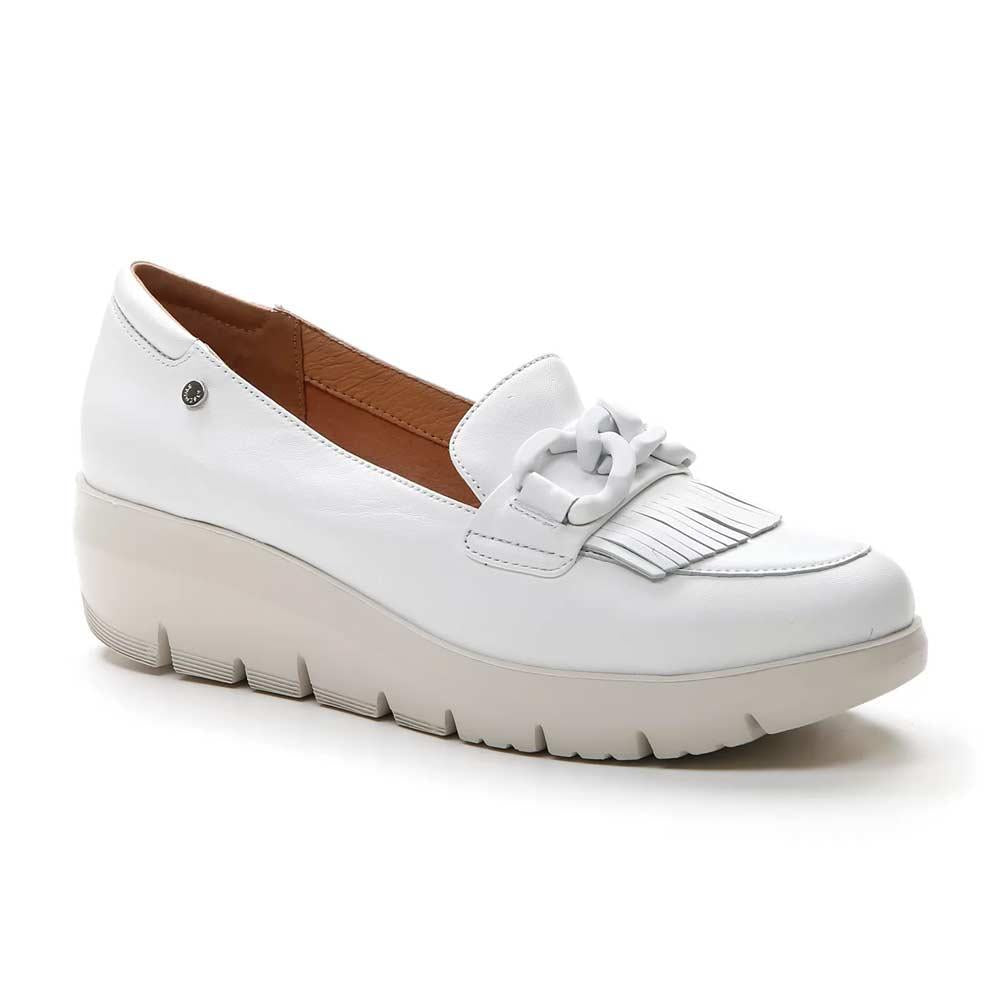 STONEFLY Mocassini Stonefly donna 217317 Plume 13 bianchi<BR/> 217317 150 PLUME 13 NAPPA WHITE 