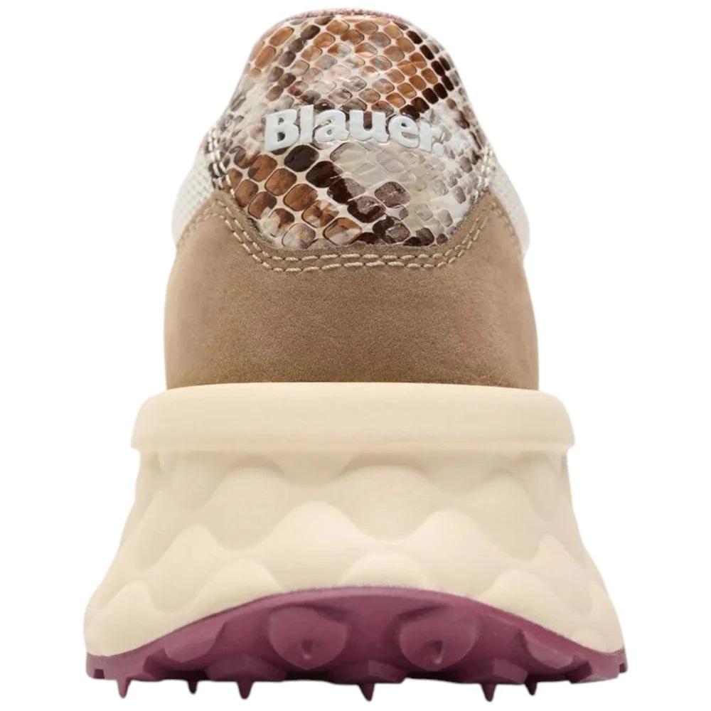 BLAUER Sneakers blauer donna f5lynn01 pyt cream a25 F5LYNN01/PYT CRE/BRW 
