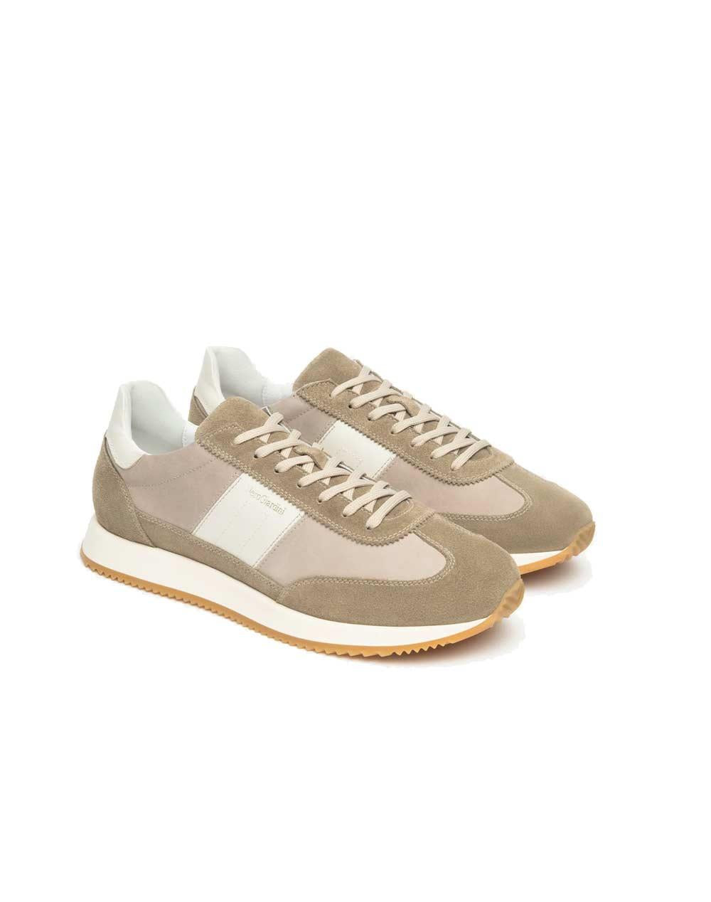 NEROGIARDINI Sneakers NeroGiardini uomo E601110U argilla E601110U 501 AROLD VELO 