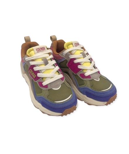 COLMAR Sneakers colmar donna garner flashy 125 military green multi A25 GARNER FLASHY 125 MILITARY GREEN MULTICOLOR 