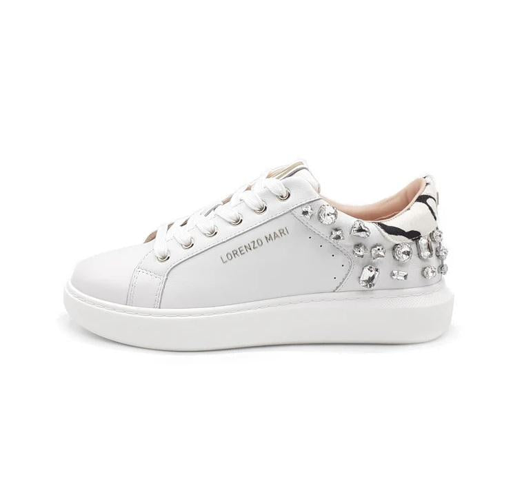 LORENZO MARI Sneakers lorenzo mari sirio white zebra pe25 SIRIO WHITE ZEBRA 