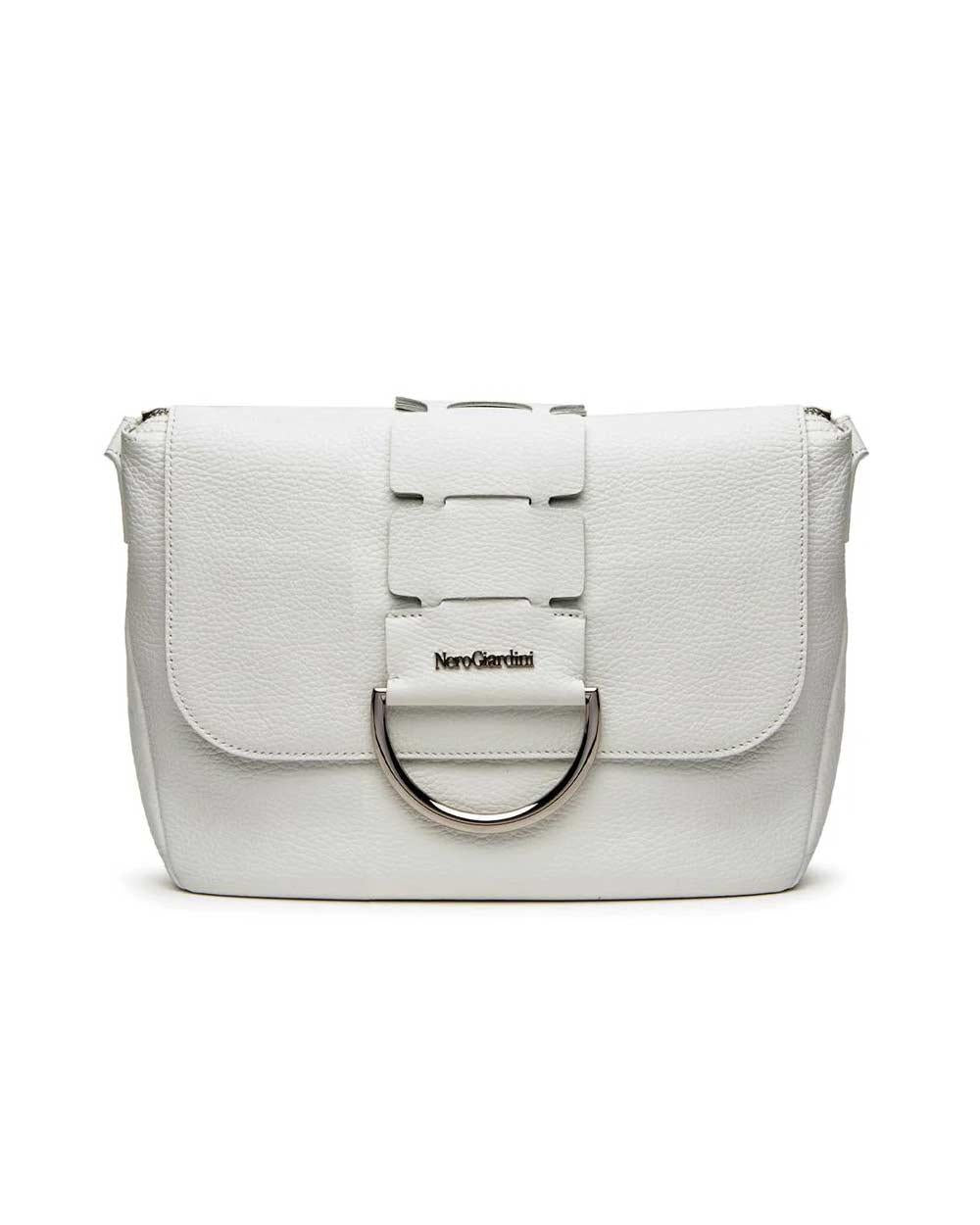 NEROGIARDINI BORSE Borsa Nerogiardini donna E644162D bianca<BR/> E644162D 707 DOLLARO BIANCO 