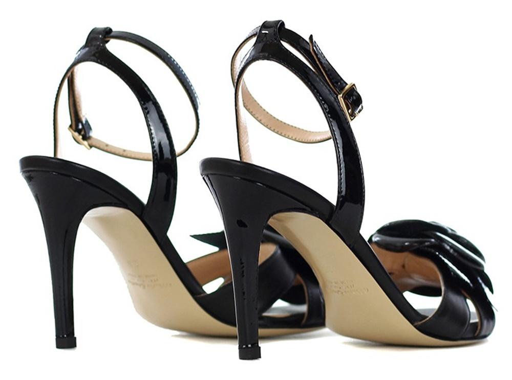 MARIE ELODIE Sandali Marie Elodie donna Jois neri PE22 JOYS VERNICE NERO 