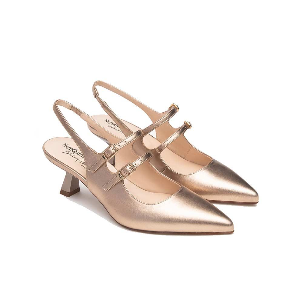 NEROGIARDINI Decollete NeroGiardini donna E512253DE sandalo<BR/> E512253DE 434 LAMINATO SANDALO 