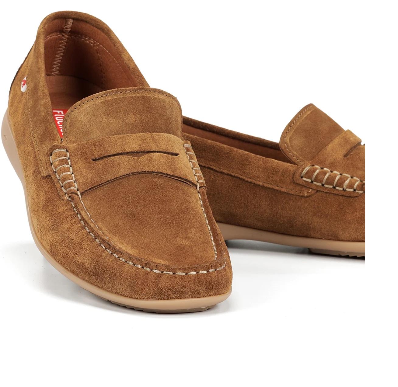 FLUCHOS mocassino fluchos samoa f2207 camel F2207 AFELPADO CAMEL 