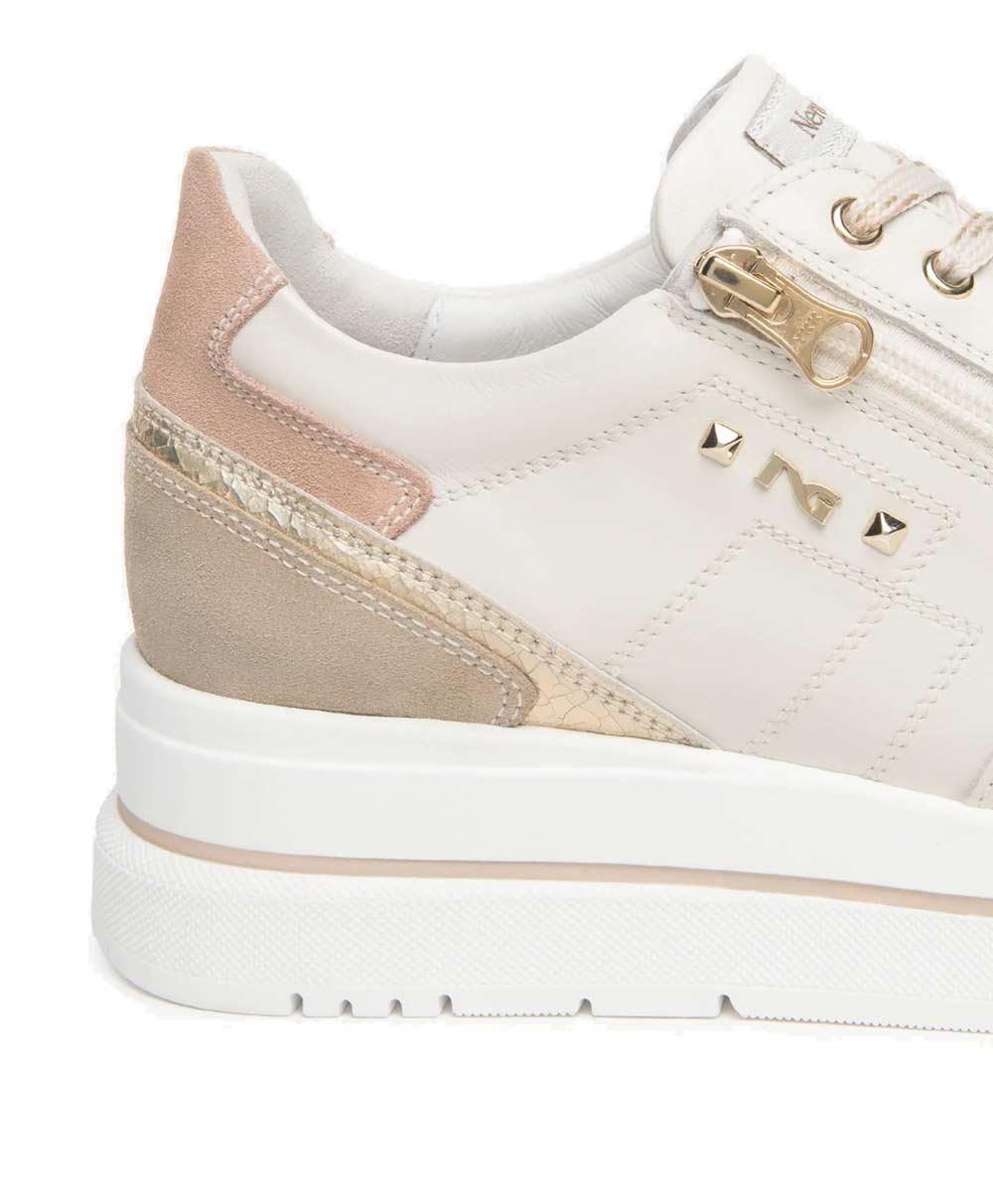 NEROGIARDINI Sneakers NeroGiardini donna E615203D osso E615203D 713 VELVET OSSO 