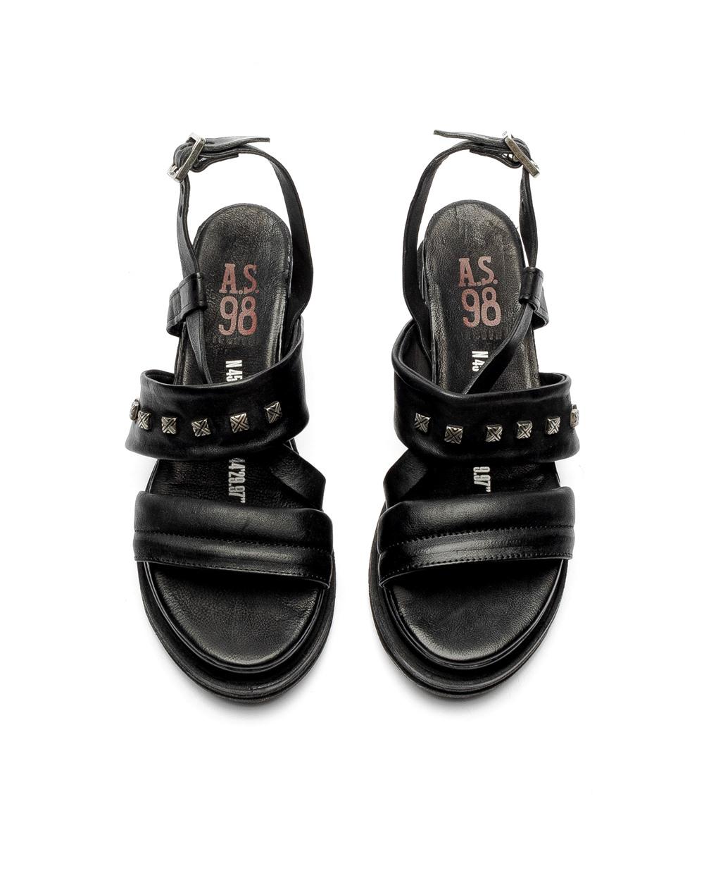 A.S.98 Sandali A.S. 98 donna A15035 neri A15035 6002 NERO 