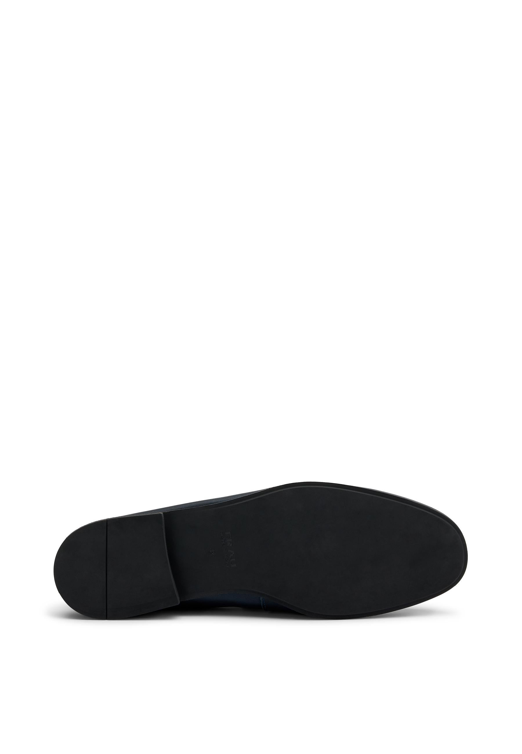 FRAU Mocassino frau uomo 34m6 mousse blu pelle 34M6 MOUSSE BLU 