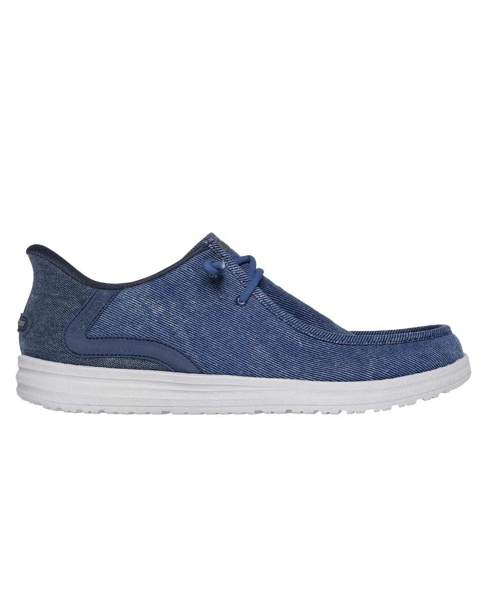 SKECHERS Sneakers Skechers uomo 210959 Coronado blu denim 210959 DEN CORONADO - MELSON 