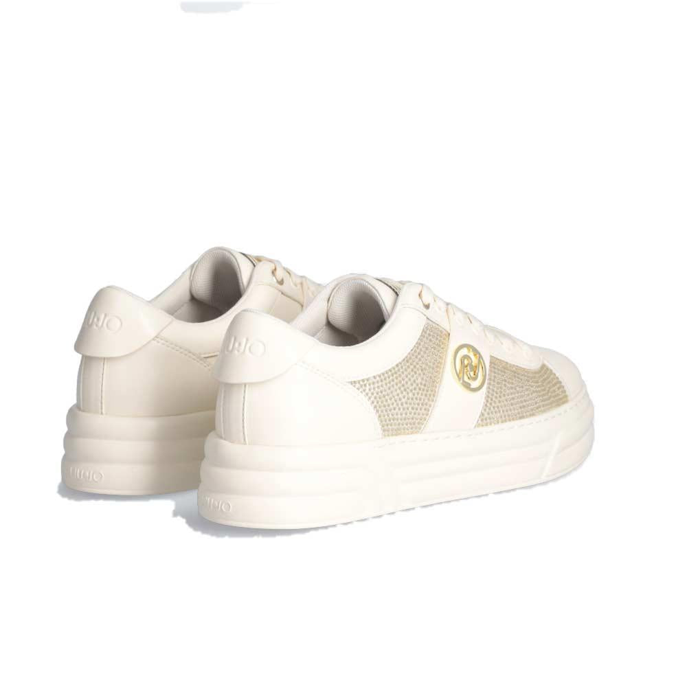 LIU JO Sneakers Liu Jo donna BF3025EX035 beige<BR/><BR/> BF3025EX035 S1176 CLEO 14 