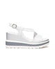 Sandali NeroGiardini donna E513520D bianchi