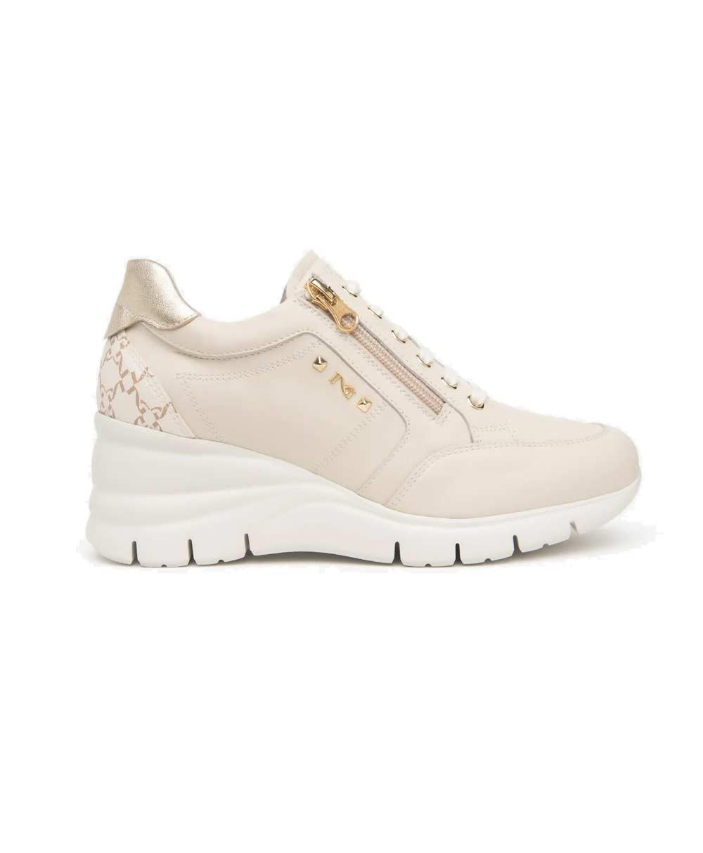 NEROGIARDINI Sneakers NeroGiardini donna E615221D latte E615221D 710 VELVET MILK 