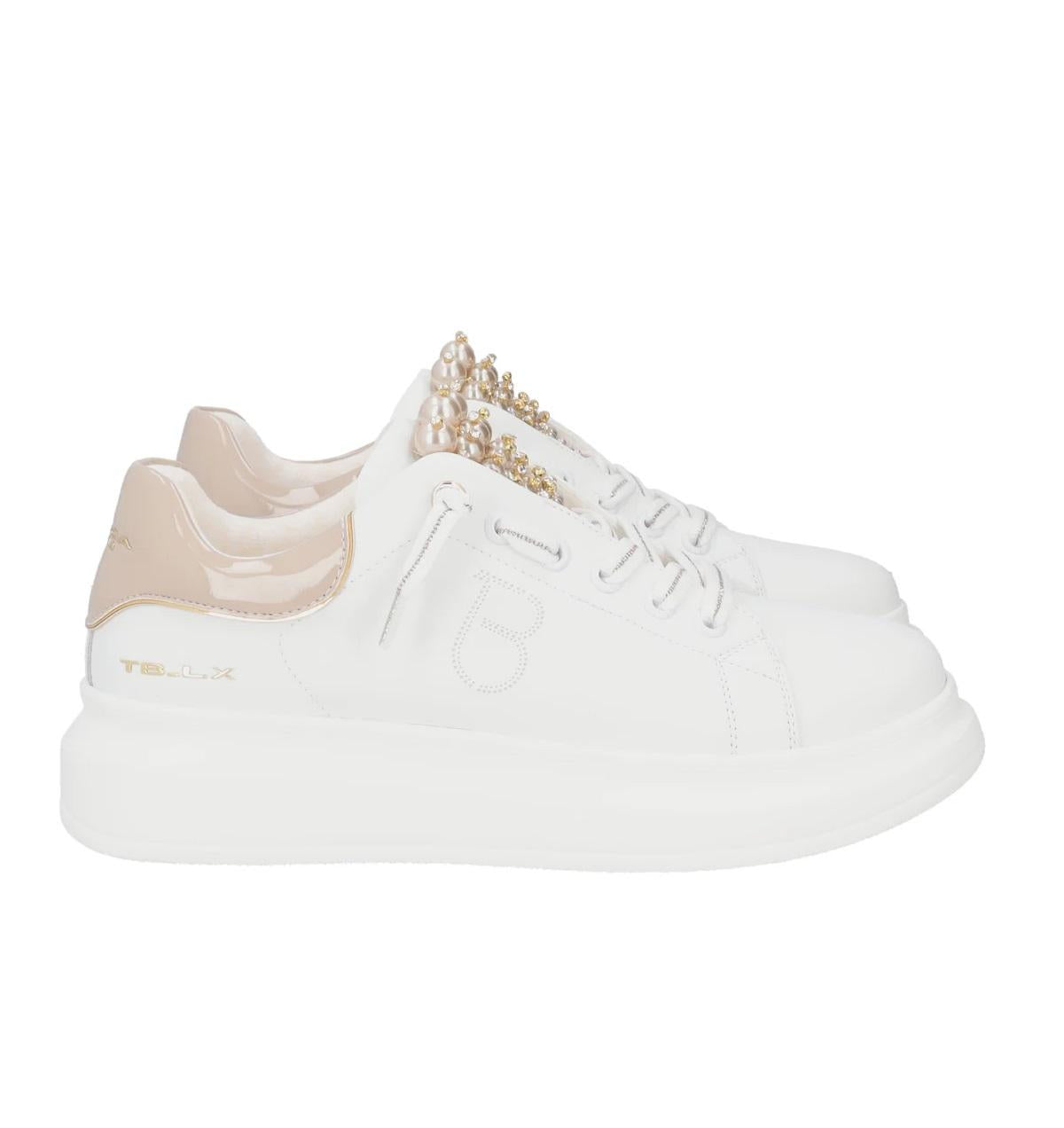TOSCA BLU Sneakers tosca blu donna chic sf2501 perla 25 SF2501S007 05E PERLE BIANCO/BEIGE 