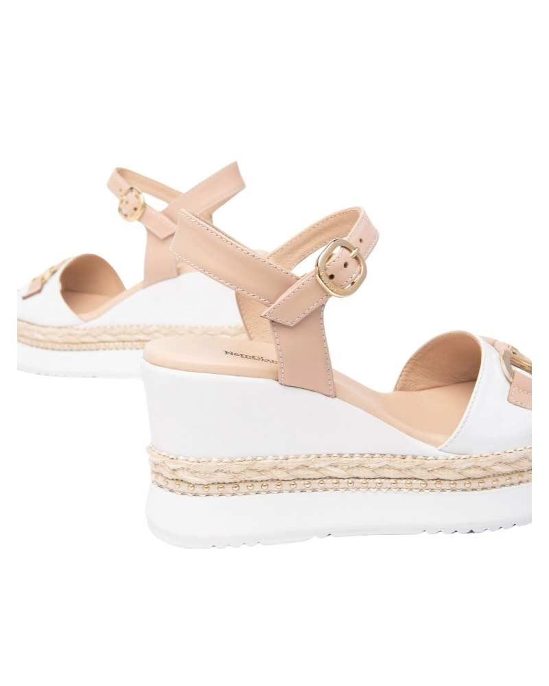 NEROGIARDINI Sandali NeroGiardini donna E513552D bianchi E513552D 707 LOIRA BIANCO 