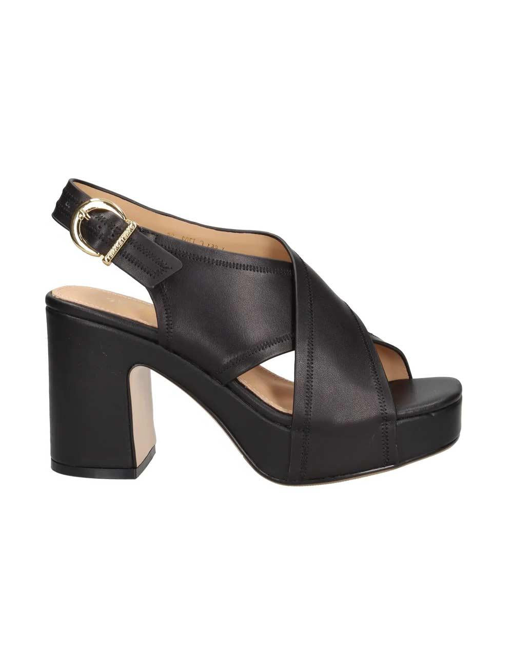 JANET & JANET Sandali Janet & Janet donna J651 neri J-651 GISELLE BLACK 