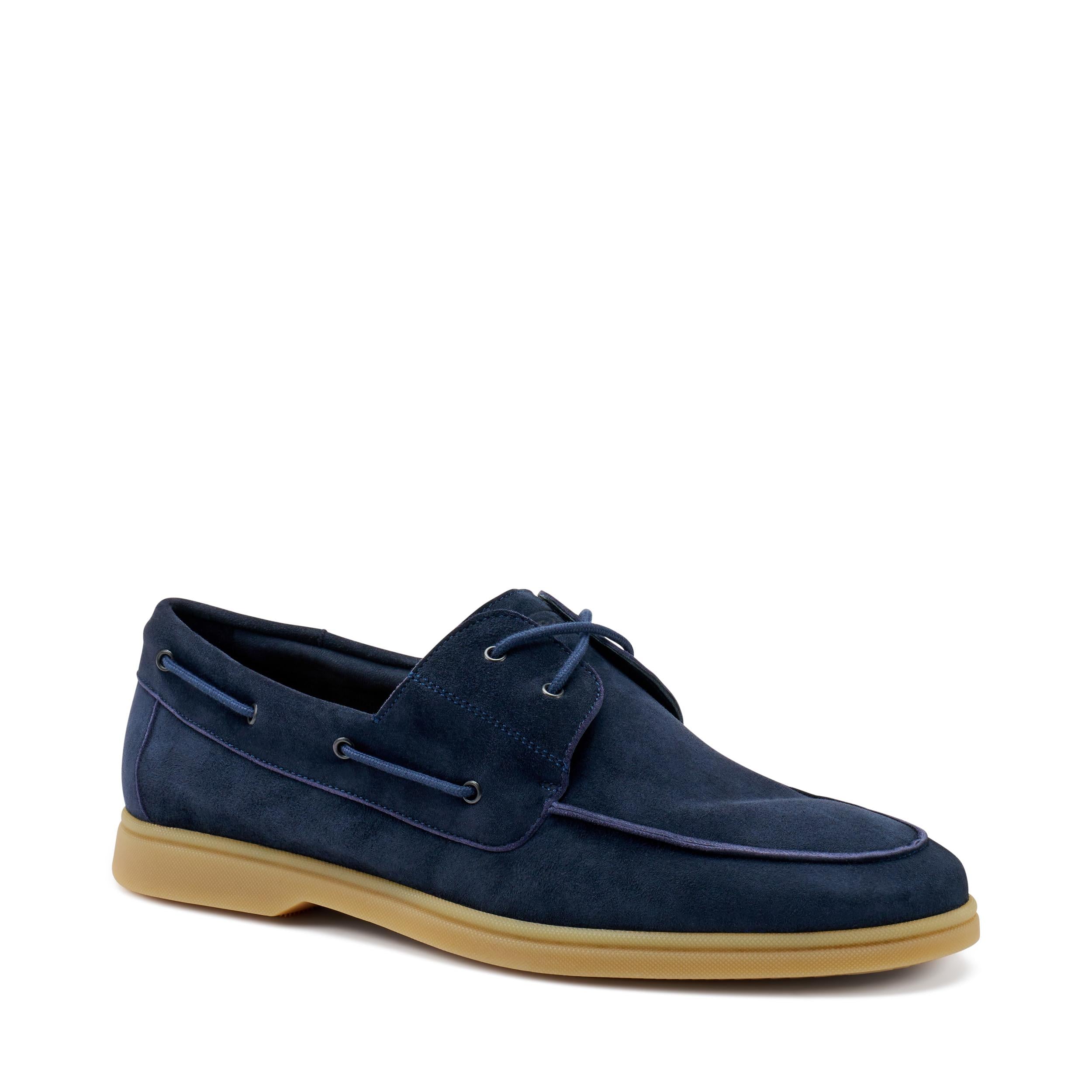 FRAU Mocassino frau uomo 32d1 daino blu sail scamosciato P25 32D1 DAINO BLU 