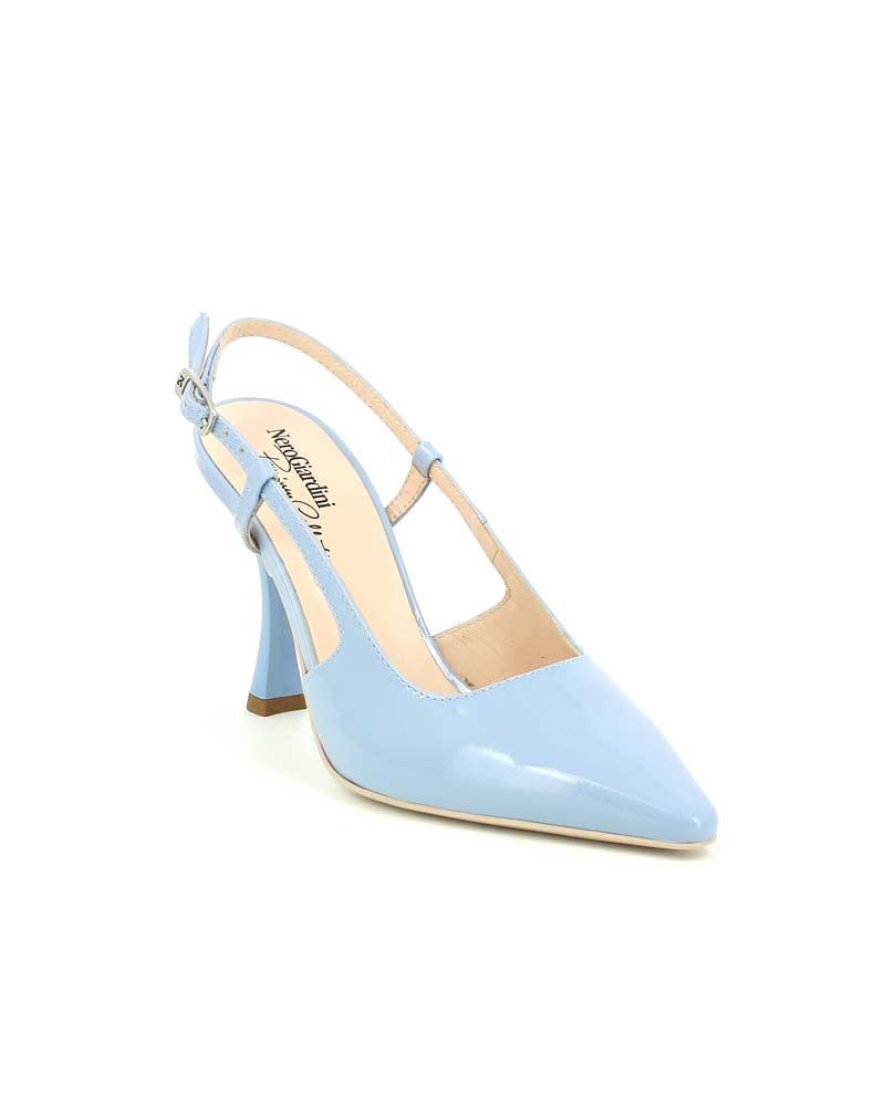 NEROGIARDINI Decollete NeroGiardini donna E512241DE celeste E512241DE 210 VERNICE CELESTE 