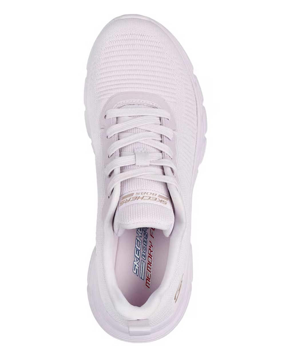 SKECHERS Sneakers Skechers donna 117385 Bobs lilla 117385 LIL FLYING HI - BOBS B FLEX 
