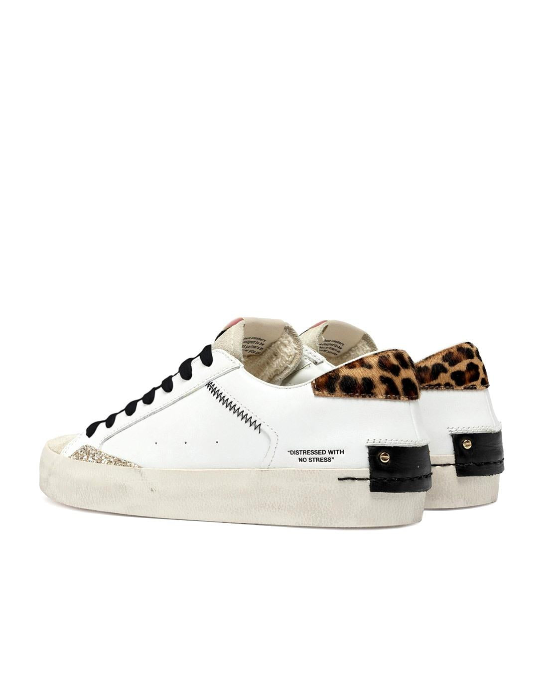 CRIME LONDON Sneakers crime london donna distressed savage white a25 DISTRESSED 27000PP6B 