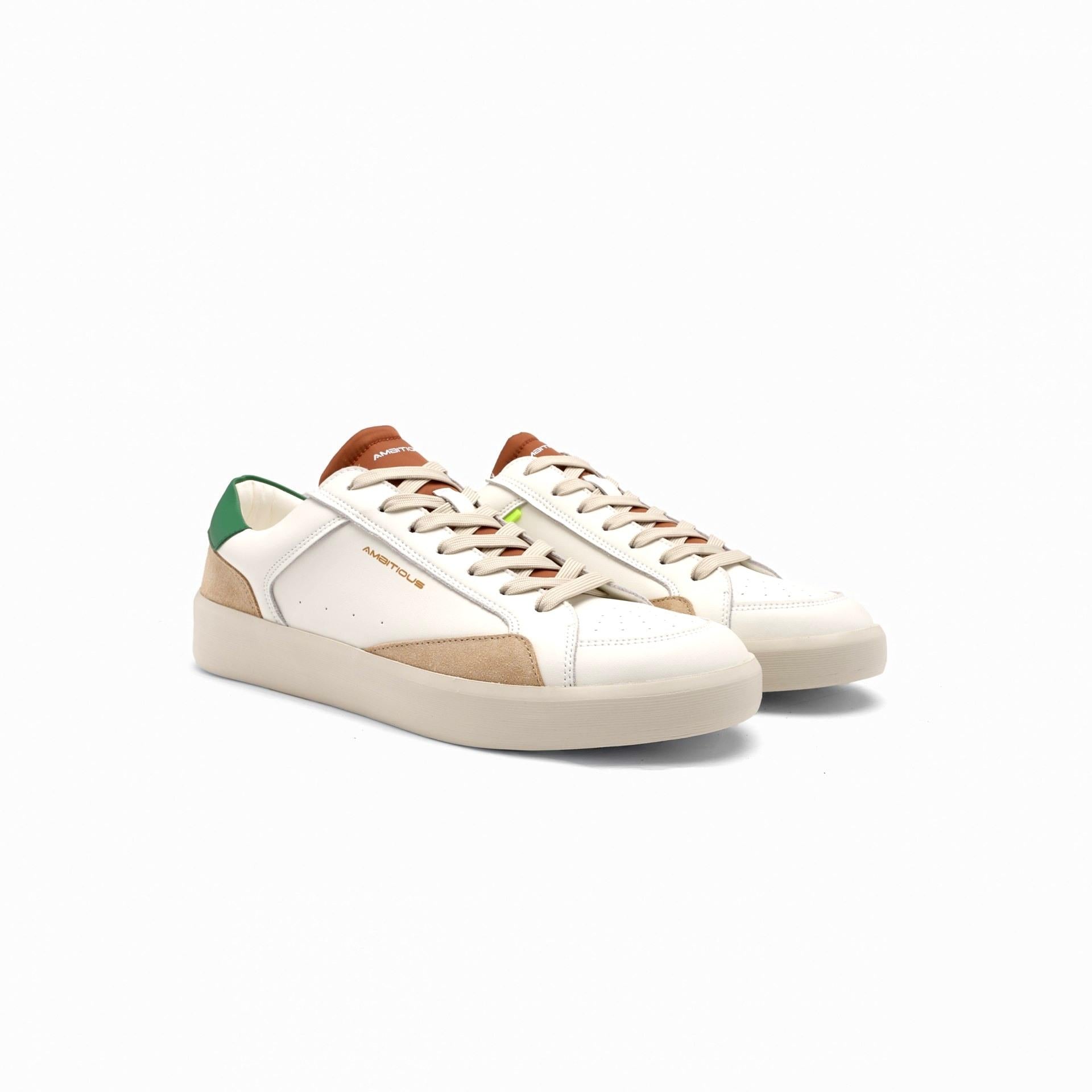 AMBITIOUS sneakers ambitious uomo brixton 14323t offwhite 14323 T3451AM BRIXTON 