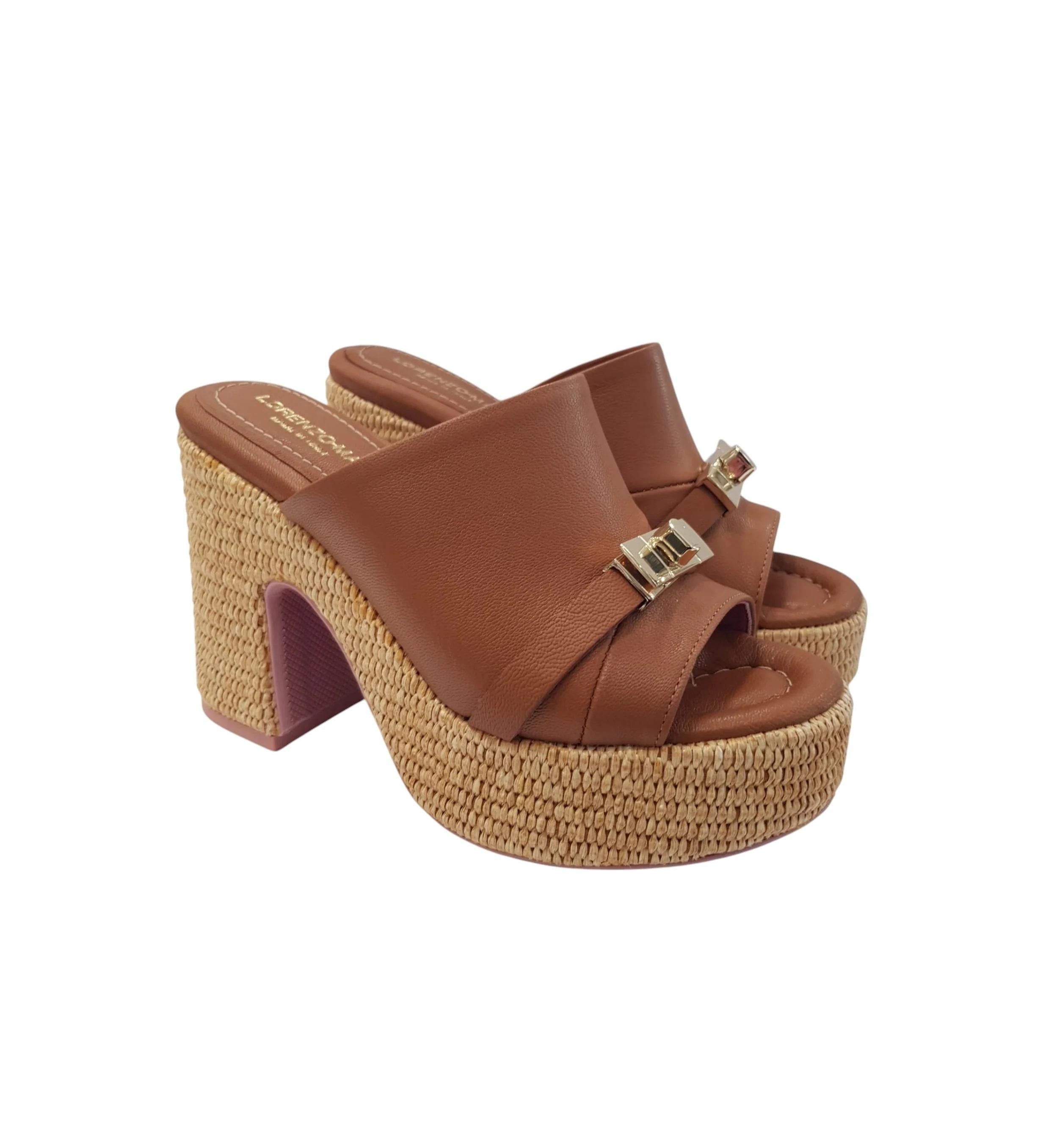 LORENZO MARI Sabot lorenzo mari peonia 05 pamplona pelle p25 PEONIA 05 PAMPLONA CUOIO 