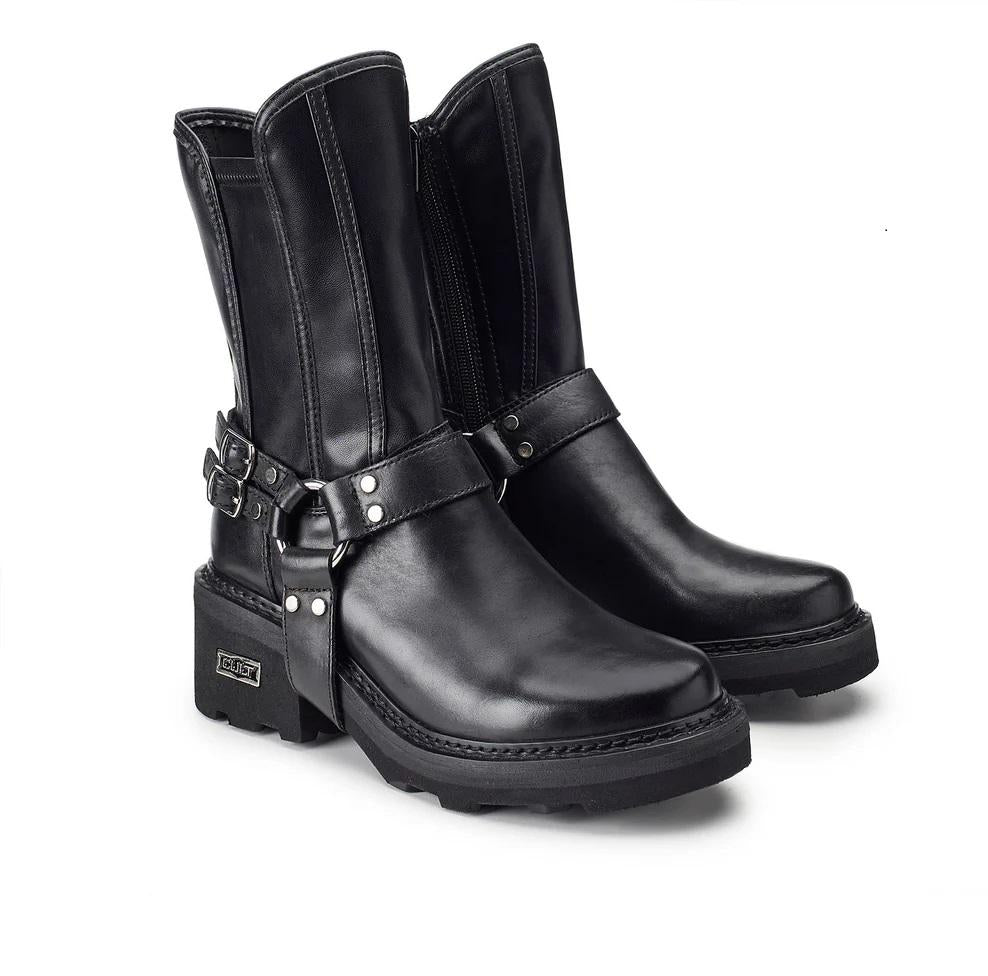 CULT Anfibi Cult donna grace 4311 clw pelle A24 CLW431100 LEATHER BLACK 