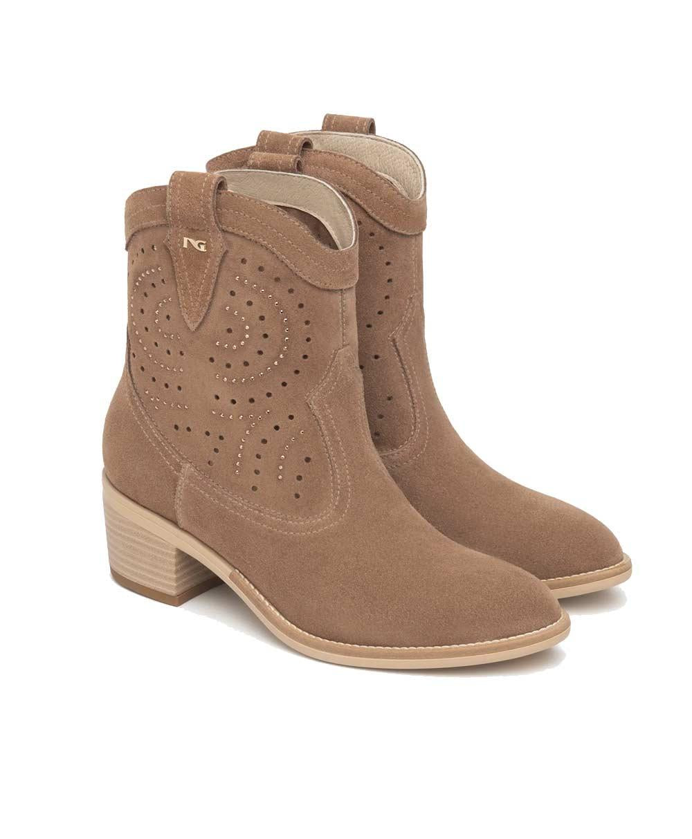 NEROGIARDINI Texani NeroGiardini donna E615121D mou E615121D 442 VELOUR MOU 