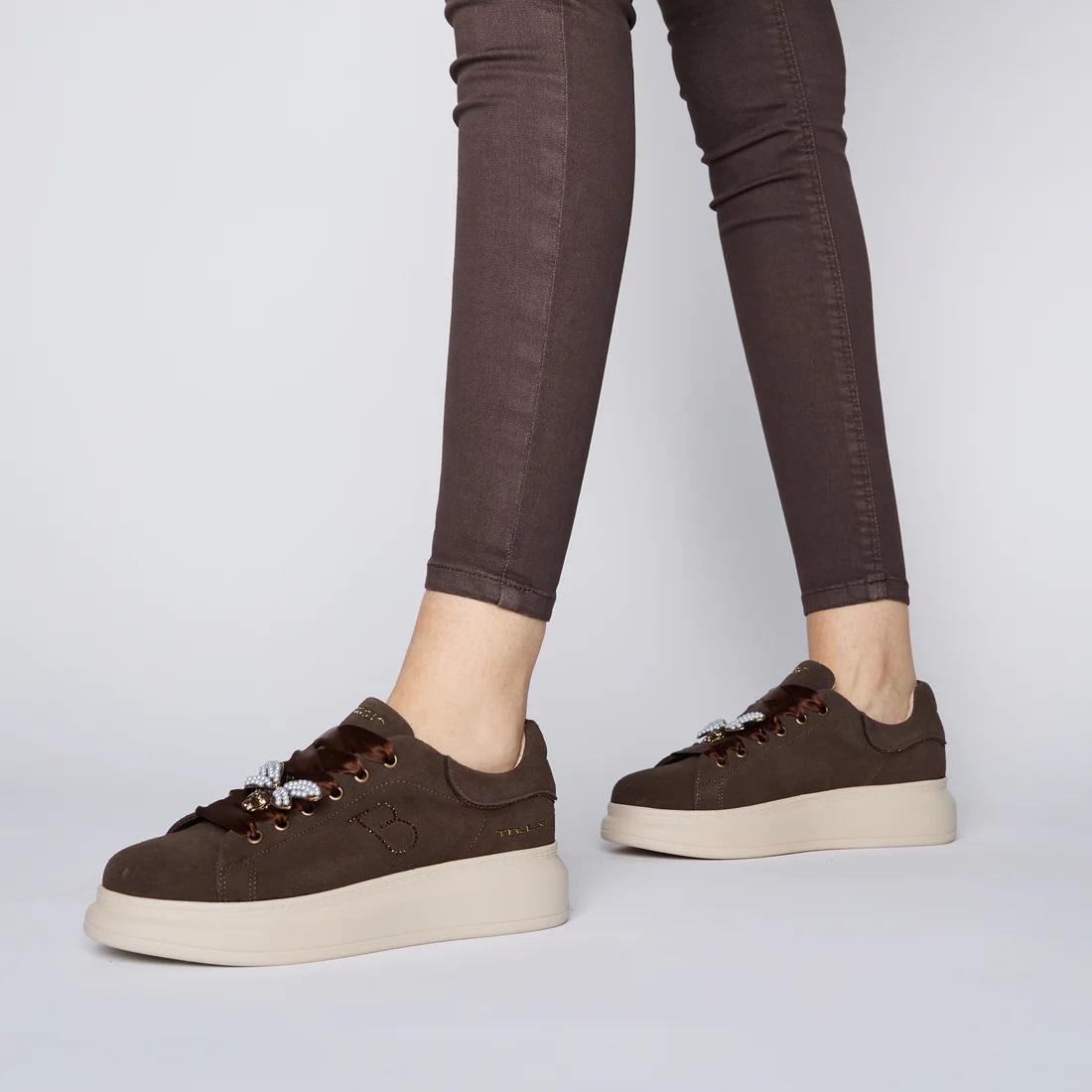 TOSCA BLU Sneakers tosca blu donna chic sf2501 ape a25 SF2501S003 C60 APE TESTA DI MORO 