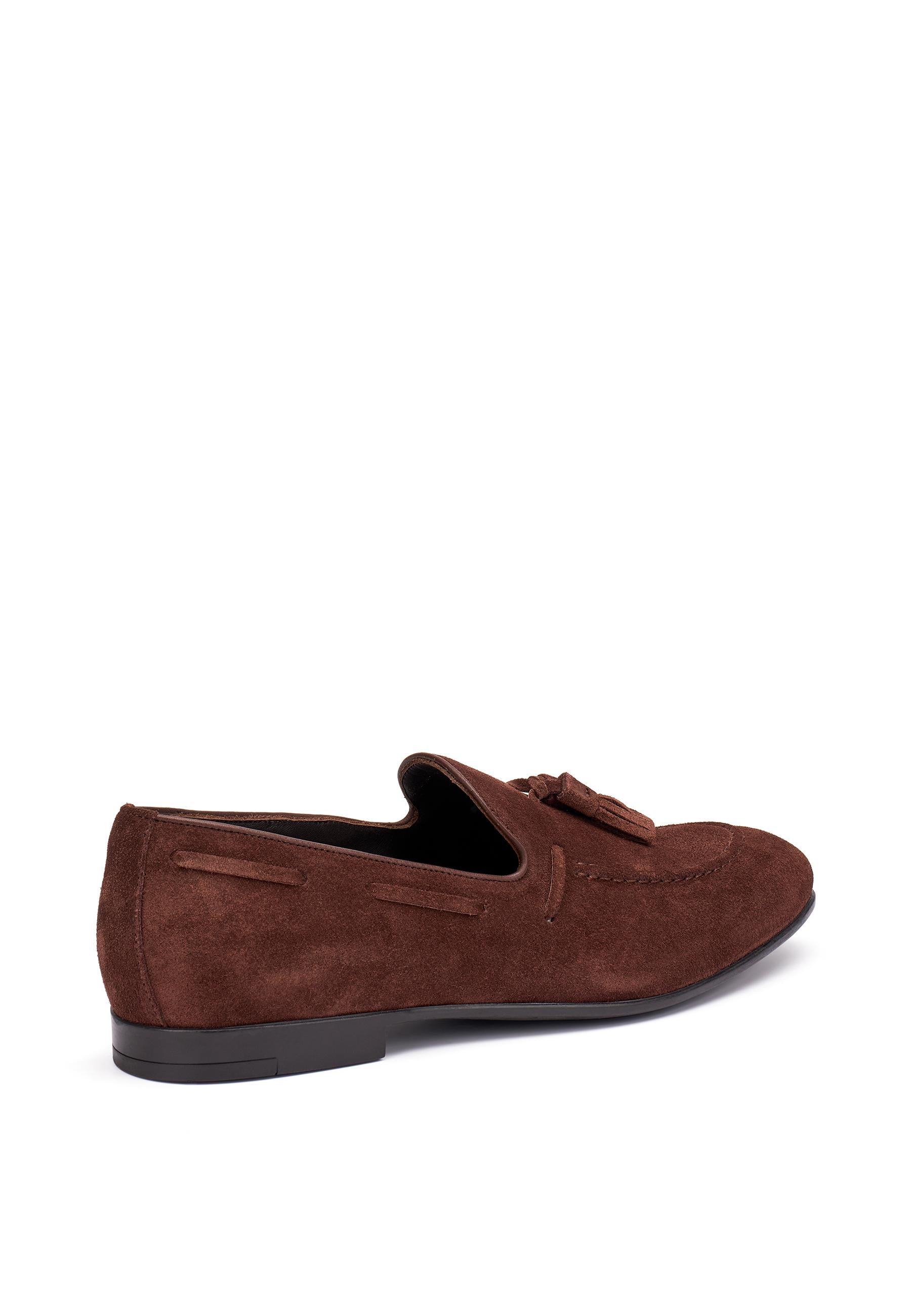 FRAU Mocassino frau uomo 71b2 suede moro nappine 71B2 SUEDE T.MORO 