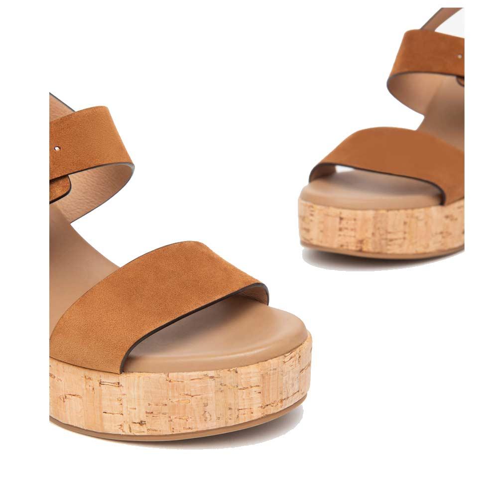 NEROGIARDINI Sandali NeroGiardini donna E410390D tabacco<BR/> E410390D 326 VELOUR TABACCO 