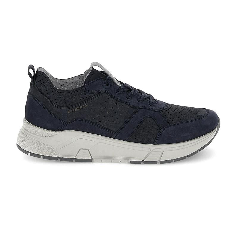 STONEFLY Sneakers Stonefly uomo action 220937 blu PE25 220937 03G ACTION 29 NABUK 
