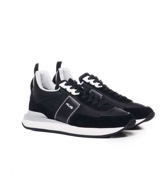 PACIOTTI 4US Sneakers Paciotti 4us uomo sean 400 01 black a24<BR/><BR/> SEAN 400-01 BLACK 