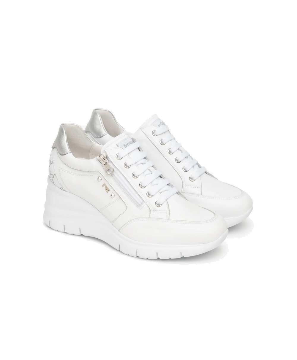 NEROGIARDINI Sneakers NeroGiardini donna E615221D bianca E615221D 707 CILE BIANCO 