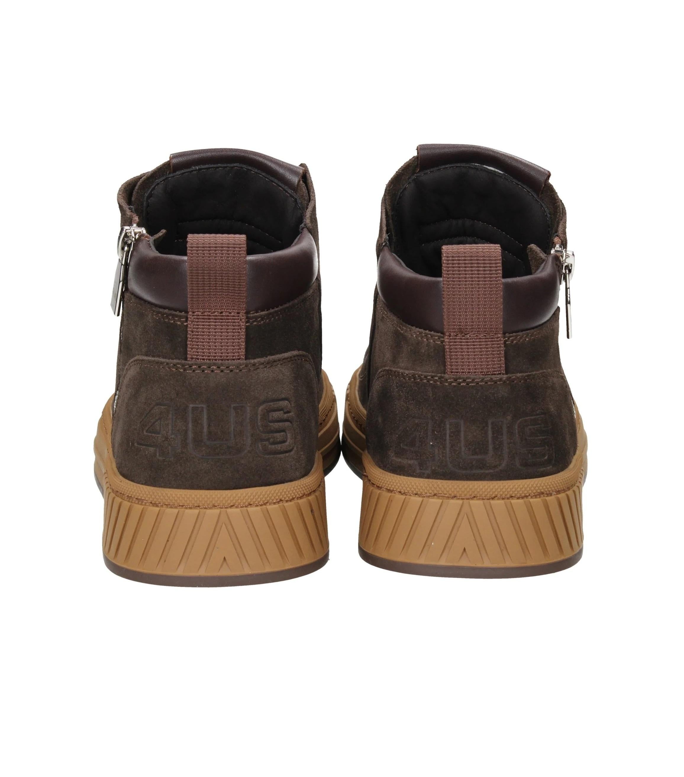 PACIOTTI 4US Sneakers paciotti 4us sportday d003 05 coffe AI SPORTDAY D-003-05 VELOUR COFFE 