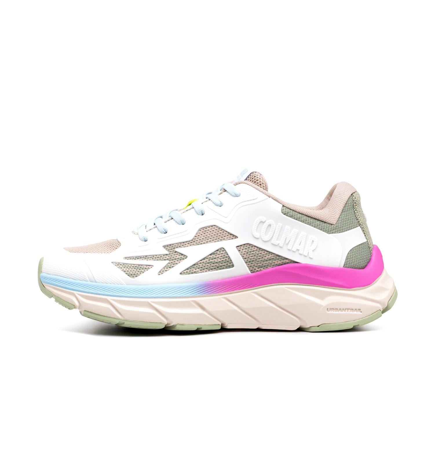 COLMAR Sneakers colmar donna urban trail 156 x2 next white<BR/> URBANTRAIL X2 156 NEXT WHITE-SAGE GREEN 