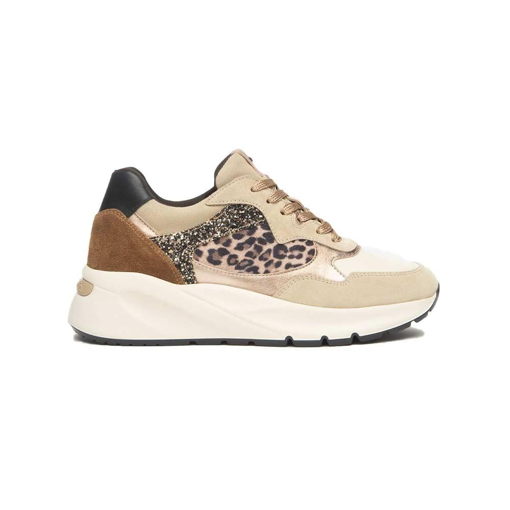 NEROGIARDINI Sneakers NeroGiardini donna I514060D beige I514060D 410 VELOUR SABBIA 