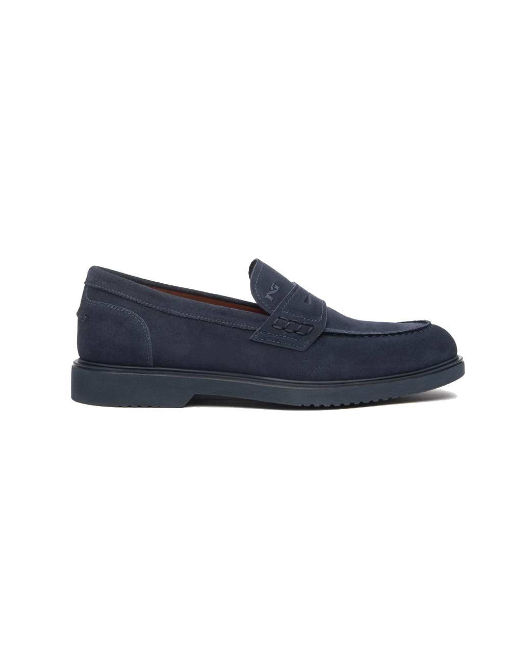 NEROGIARDINI Mocassini NeroGiardini uomo E500610U blu E500610U 212 COLORADO INDACO 