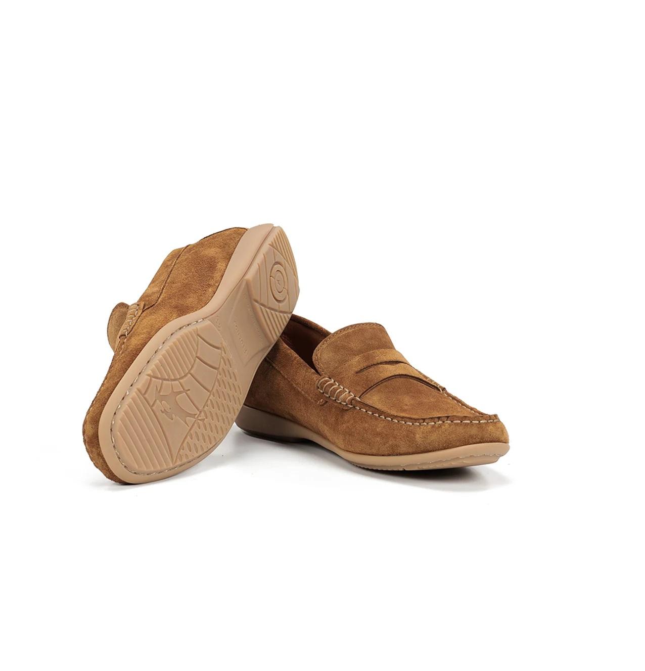 FLUCHOS mocassino fluchos samoa f2207 camel F2207 AFELPADO CAMEL 