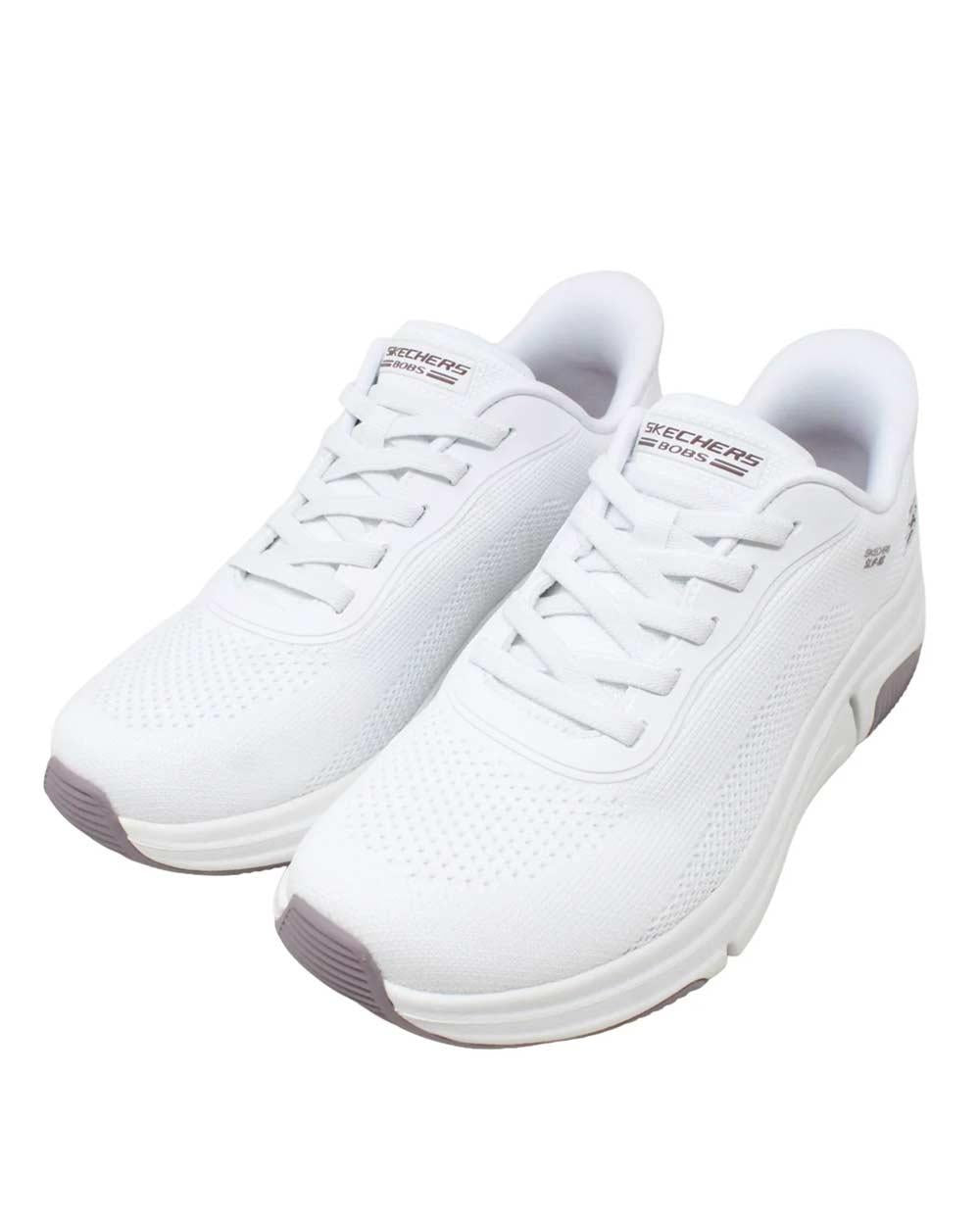 SKECHERS Sneakers Skechers donna 117587 Too you bianche 117587 W TOO YOU - BOBS SPARROW FLEX 