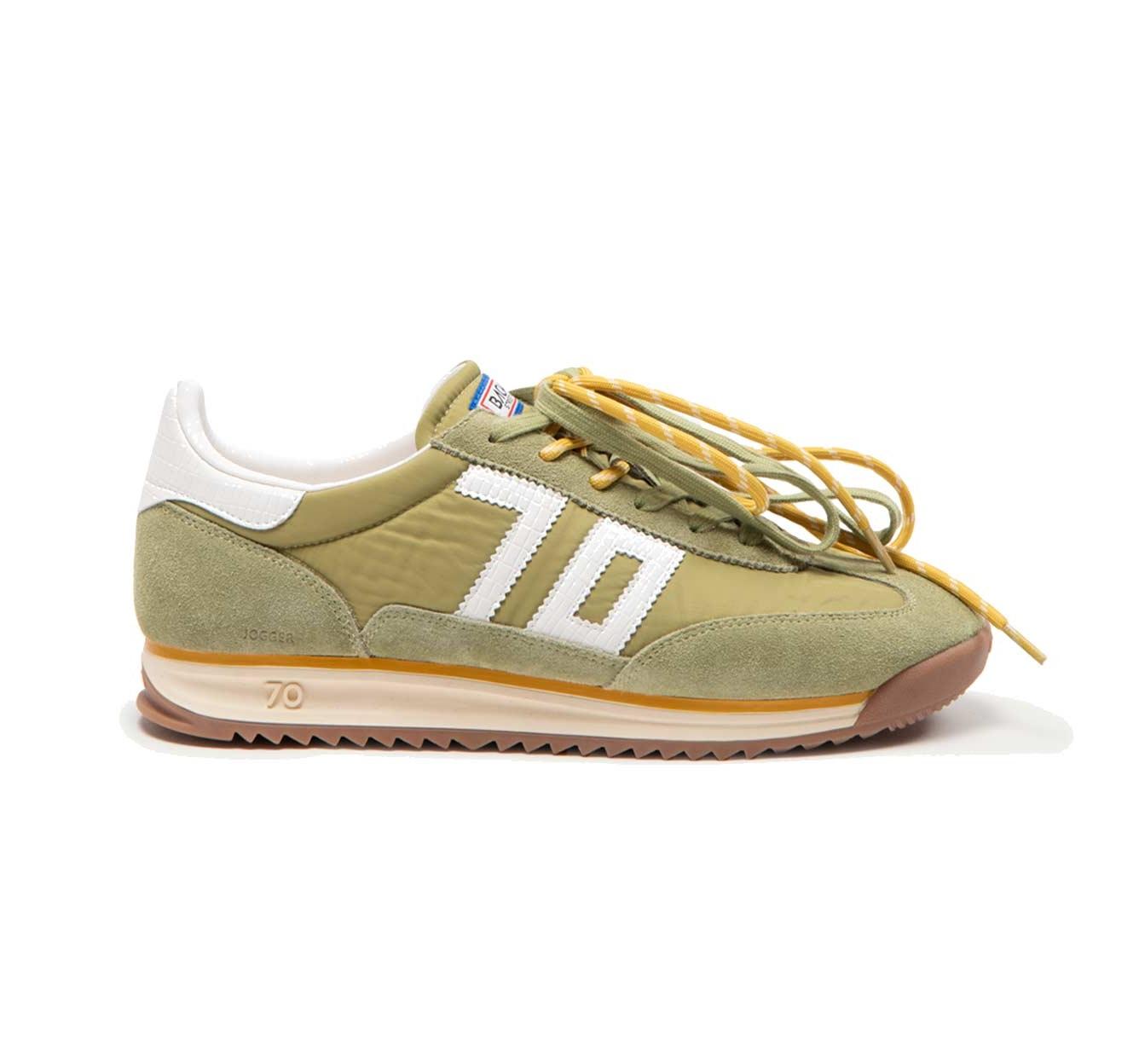 BACK70 Sneakers Back70 uomo Jogger verde oliva 108010 000129 JOGGER 208 SPONGY 