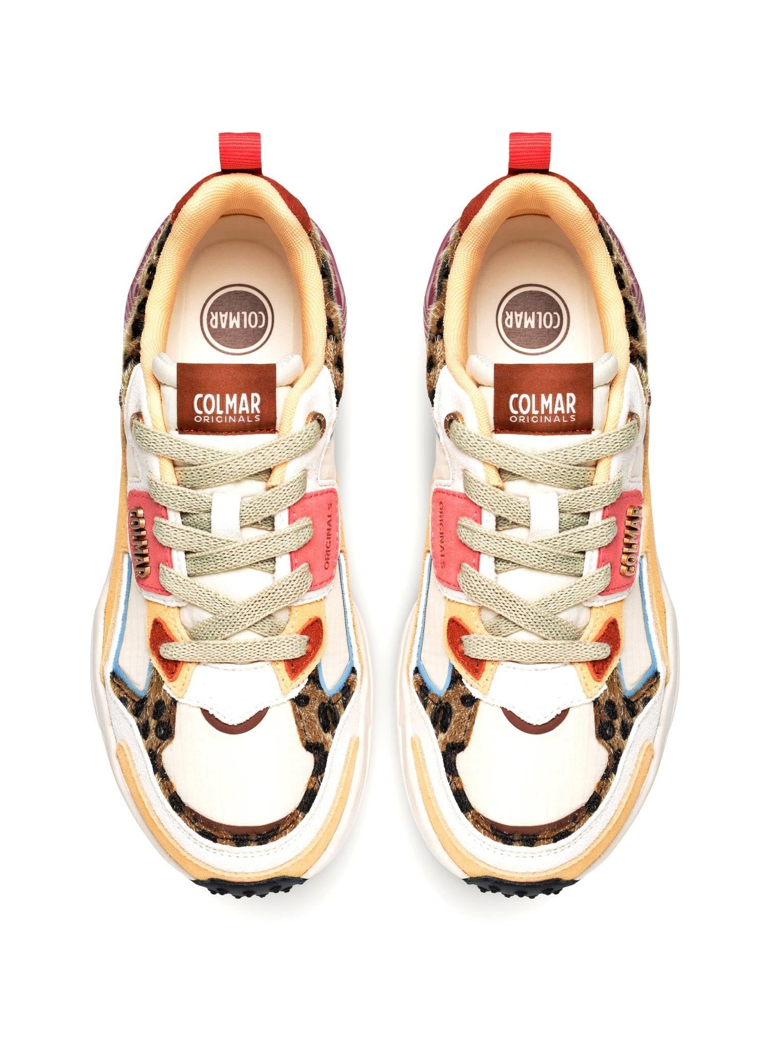 COLMAR Sneakers colmar donna garner wild 075 multicolor GARNER WILD 075 OFF WHITE-MULTICOLOR 